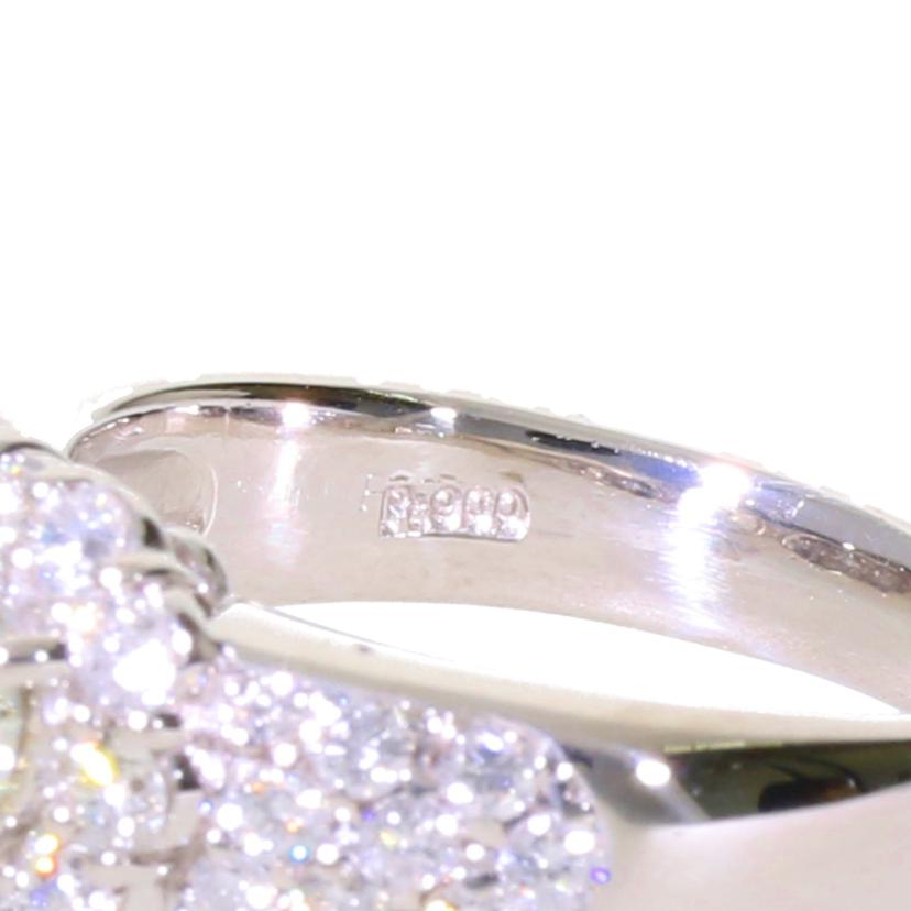 /◎ PT900ダイヤリング1.009/0.85ct//Aランク/59