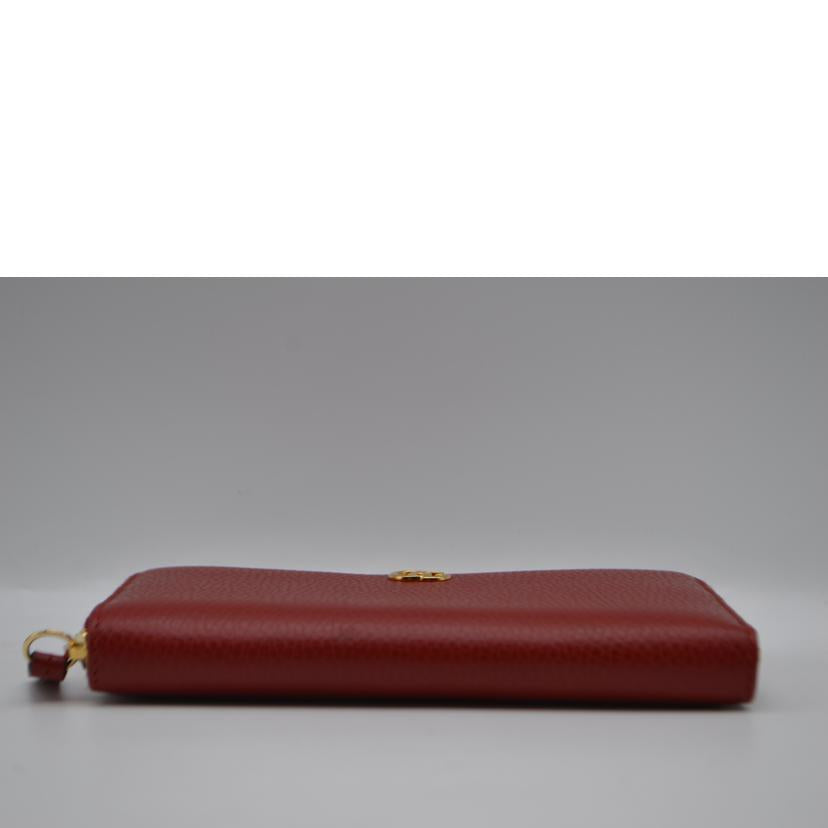 GUCCI グッチ/■GGマーモントラウンドファスナー長財布/456117//095*/Aランク/89
