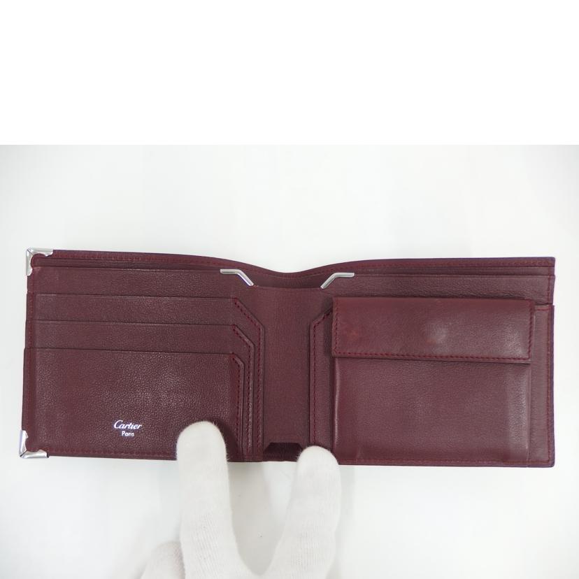 Cartier カルティエ/マストライン折り財布//ABランク/82