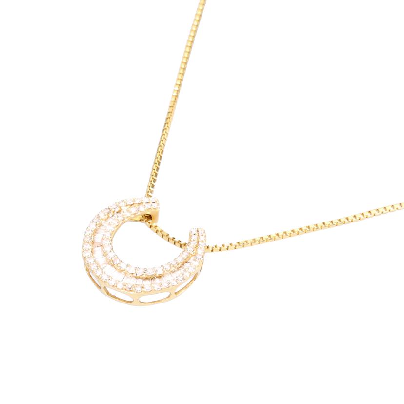 / K18ダイヤネックレス0.50ct//ABランク/88