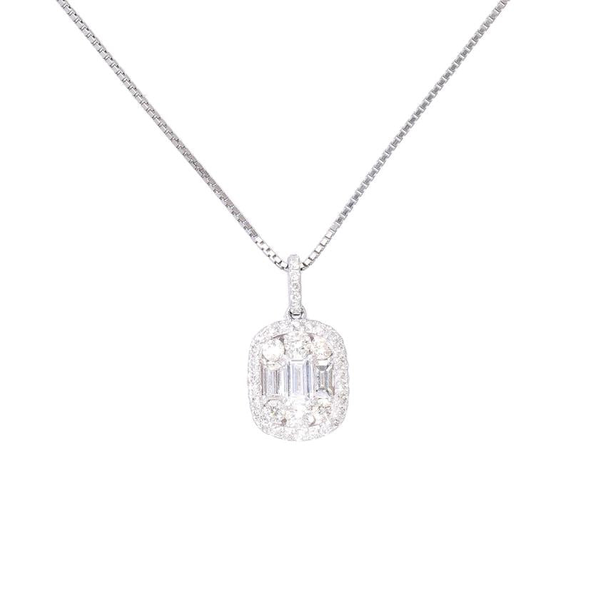 / PT900/850ダイヤネックレス0.22/0.57ct//Aランク/05