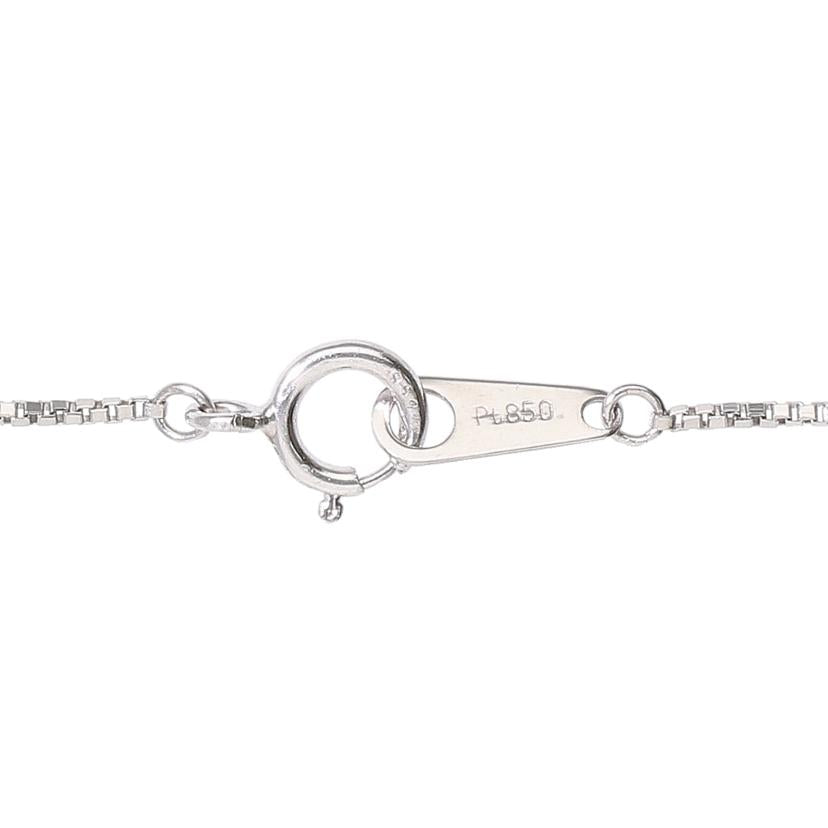 / PT900/850ダイヤネックレス0.501/0.02ct//Aランク/05