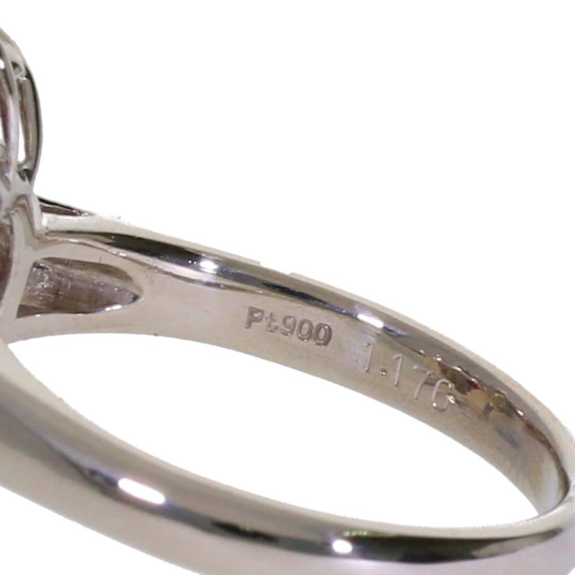 /◎PT900ルビーダイヤリング1.176/D1.30ct//Aランク/59