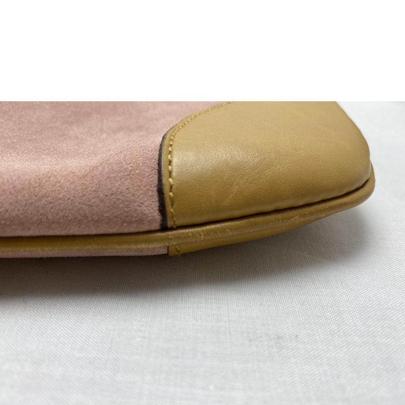 GUCCI GUCCI/ジャッキー バンブー ピンクスウェード ワンショルダーハンドバッグ/001・4096・1705//Bランク/52