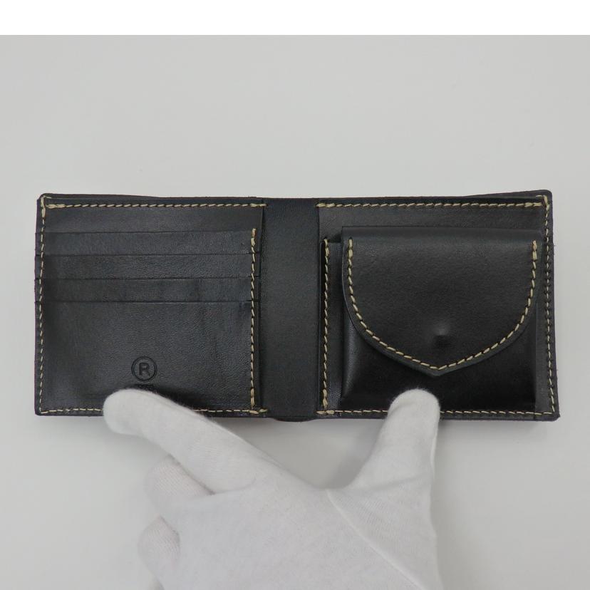 PORCO ROSSO ポルコロッソ/レザー二つ折り財布//Aランク/77