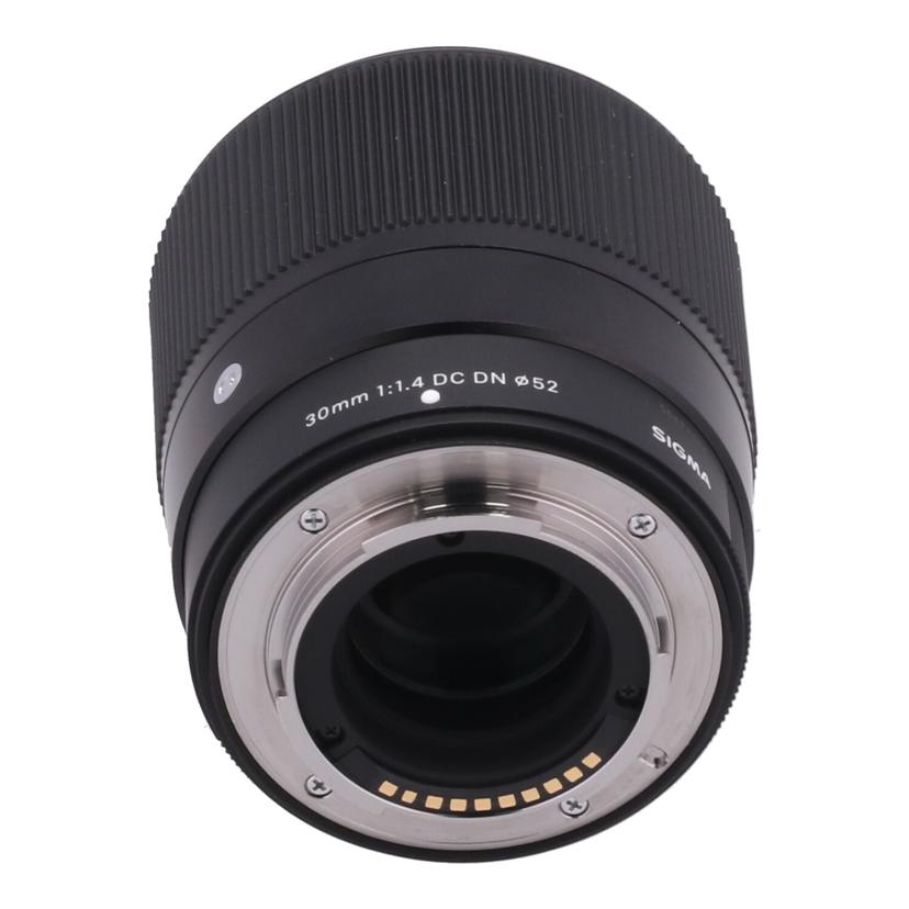 SIGMA FUJI X シグマ/交換レンズ/30mm/30mm F1.4 DC DN//56427344/ABランク/63