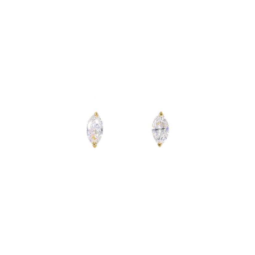/ K18ダイヤピアス0.253/0.235ct//Aランク/05