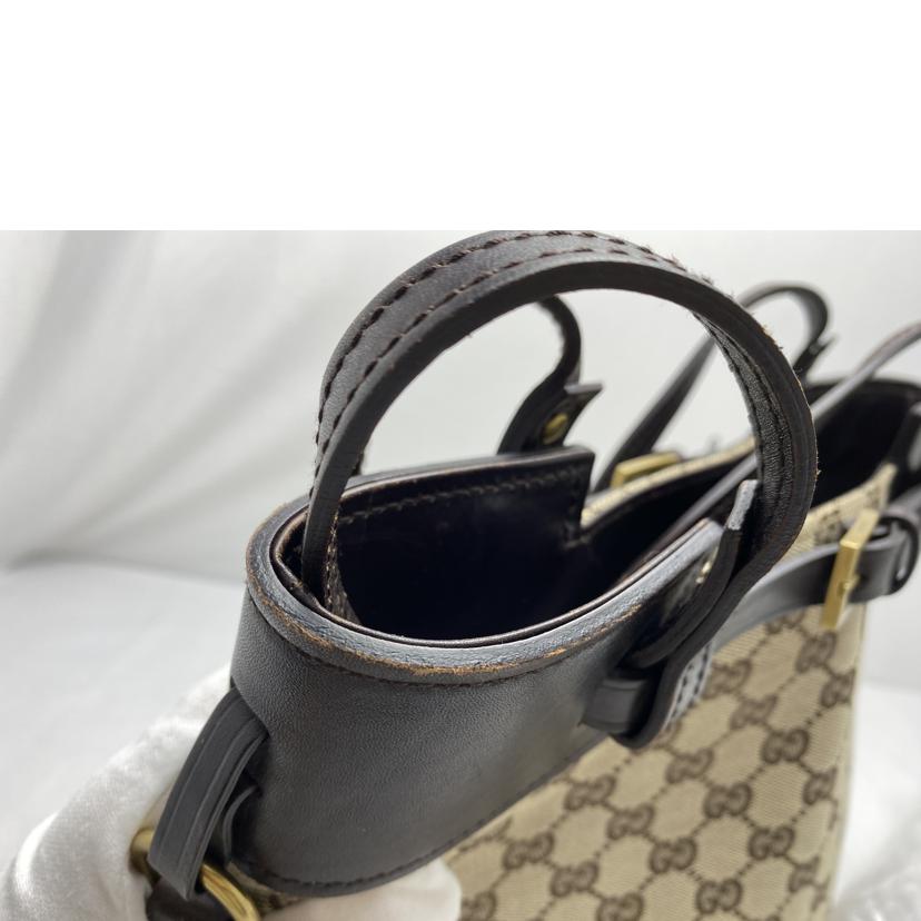 GUCCI GUCCI/GGキャンバス ハンドバッグ/107757001364//BCランク/52