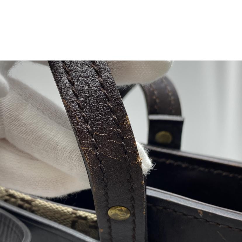 GUCCI GUCCI/GGキャンバス ハンドバッグ/107757001364//BCランク/52