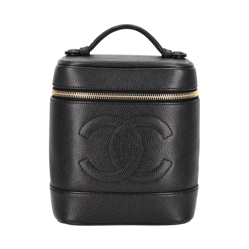 CHANEL/バニティ/キャビアスキン//485****/ABランク/85