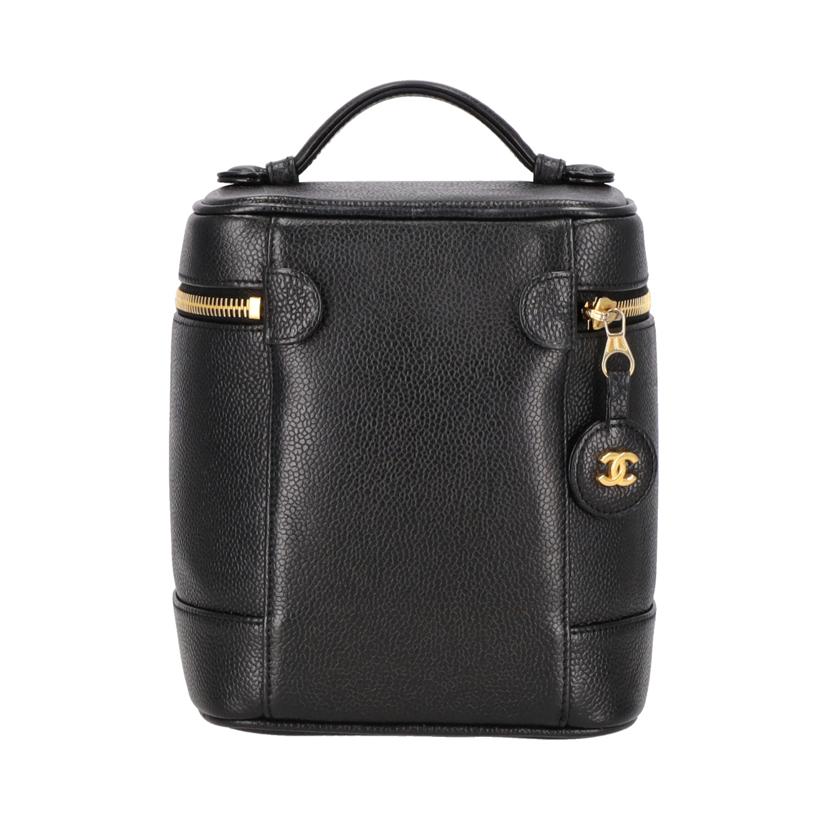 CHANEL/バニティ/キャビアスキン//485****/ABランク/85