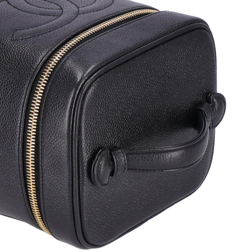 CHANEL/バニティ/キャビアスキン//485****/ABランク/85