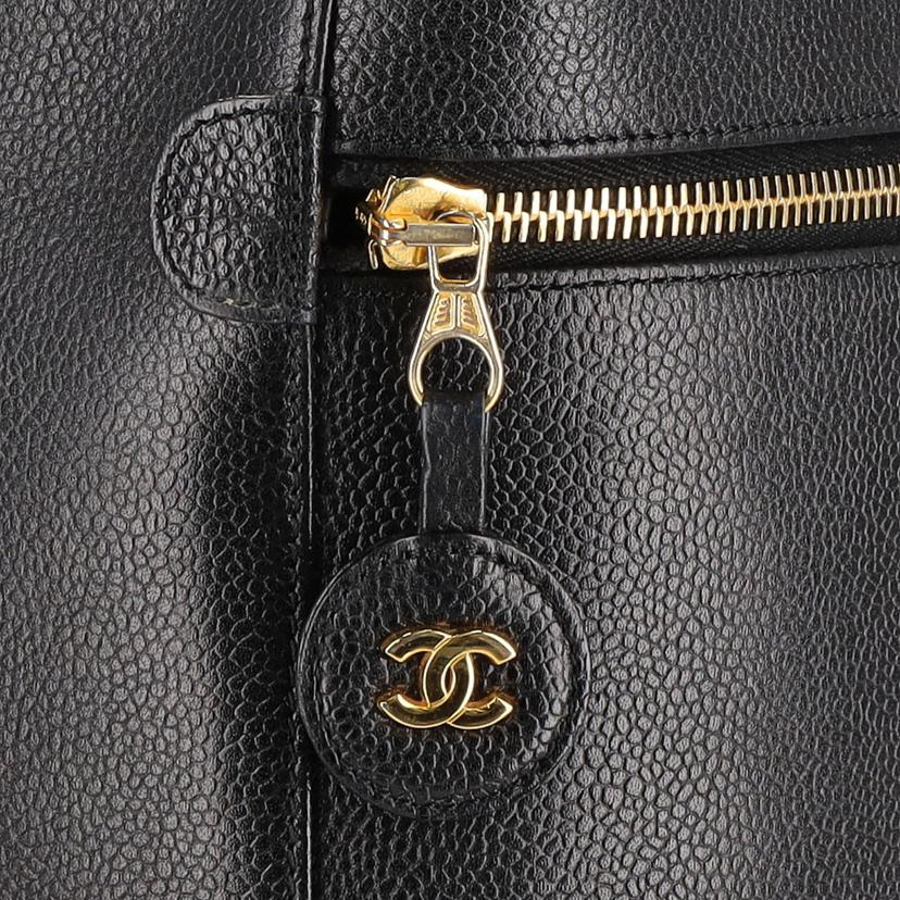 CHANEL/バニティ/キャビアスキン//485****/ABランク/85