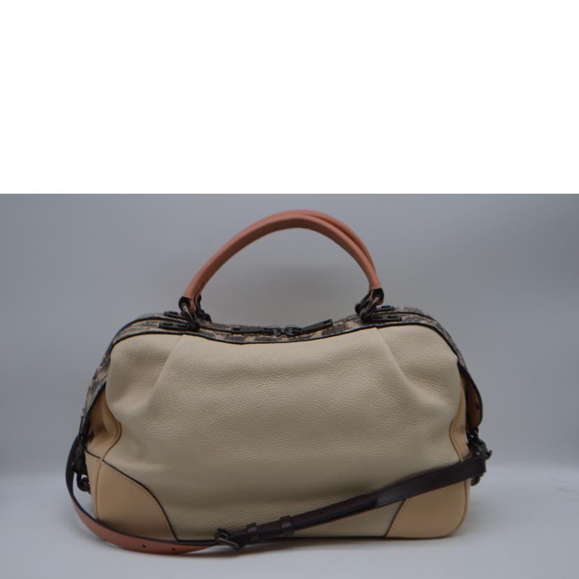 COACH コーチ/レーンサッチェルウィズスネークスキン2wayレザーハンド/69622//H19**/Aランク/89