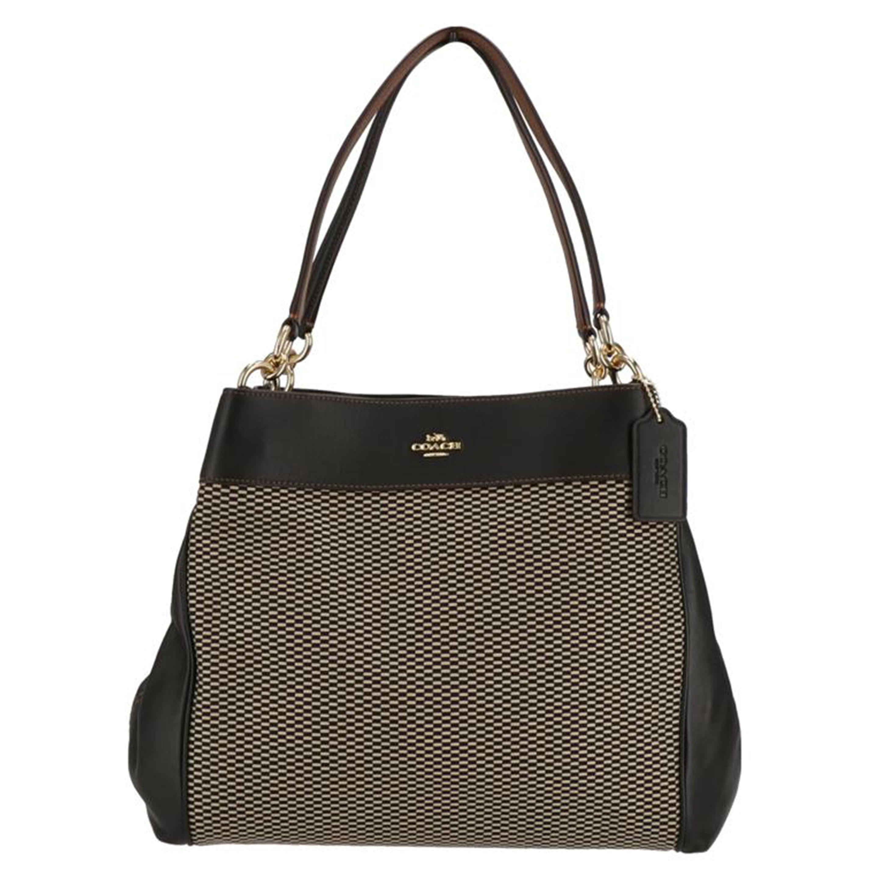 COACH コーチ/レガシーエクスプロードジャガードレザーレクシーショルダーバッグ/F27575//D18**/Aランク/24