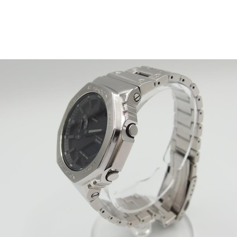 CASIO カシオ/G-SHOCKフルメタル2100シリーズ/タフソーラー/GM-B2100SD-1AJF//221********/ABランク/04