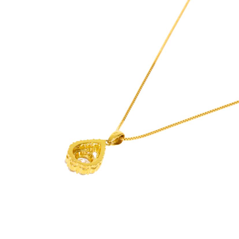 / K18ダイヤネックレス1.02ct//Aランク/75