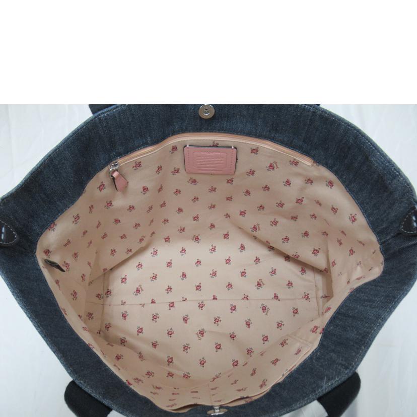 COACH/トートバッグ/デニム/F67415//D22**/ABランク/63