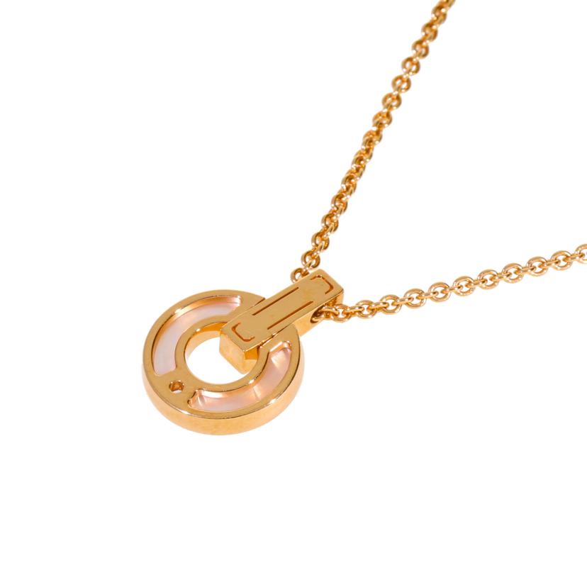 BVLGARI ブルガリ/750PG/ブルガリブルガリネックレス 44cm/357546//S5W7TF/ABランク/75