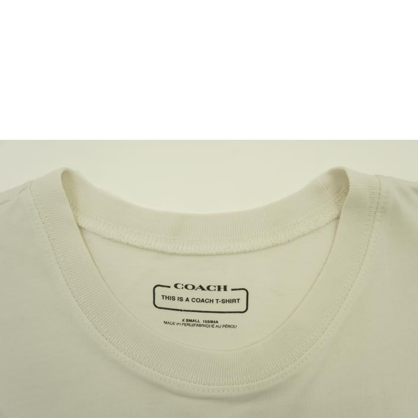 COACH コーチ/コットンロゴTシャツ/ホワイト/C8786//ABランク/18