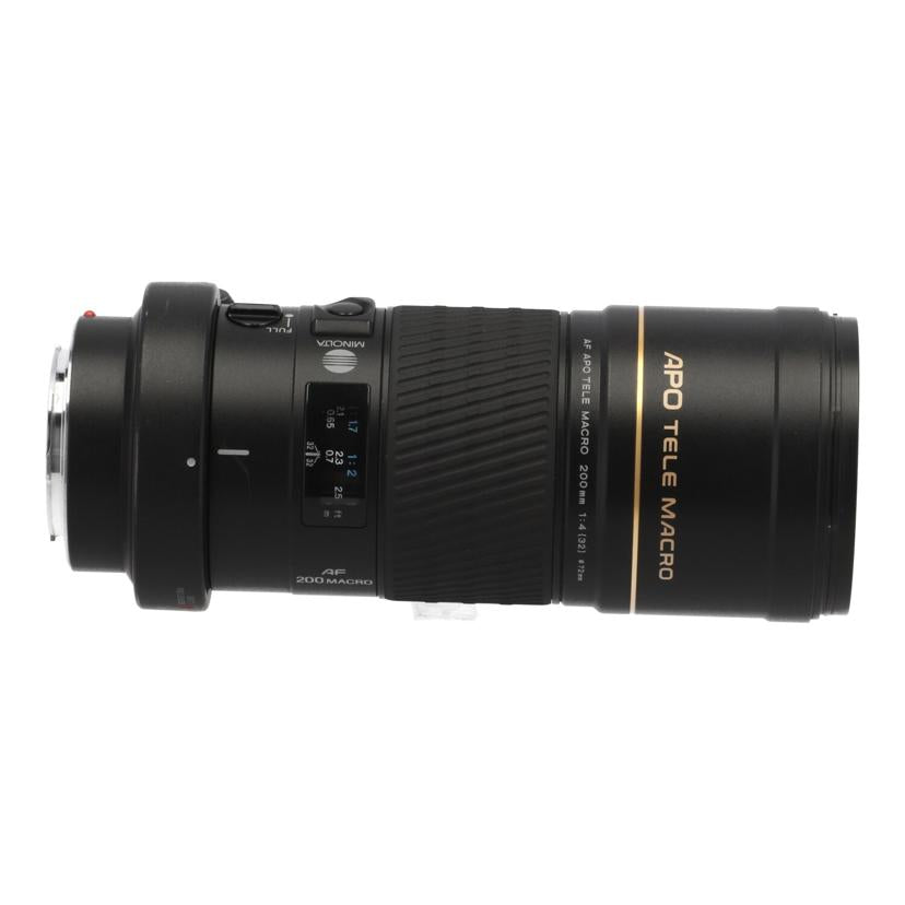 MINOLTA ミノルタ/交換レンズ/200mm/AF APO 200mm F4//13901037/Bランク/82