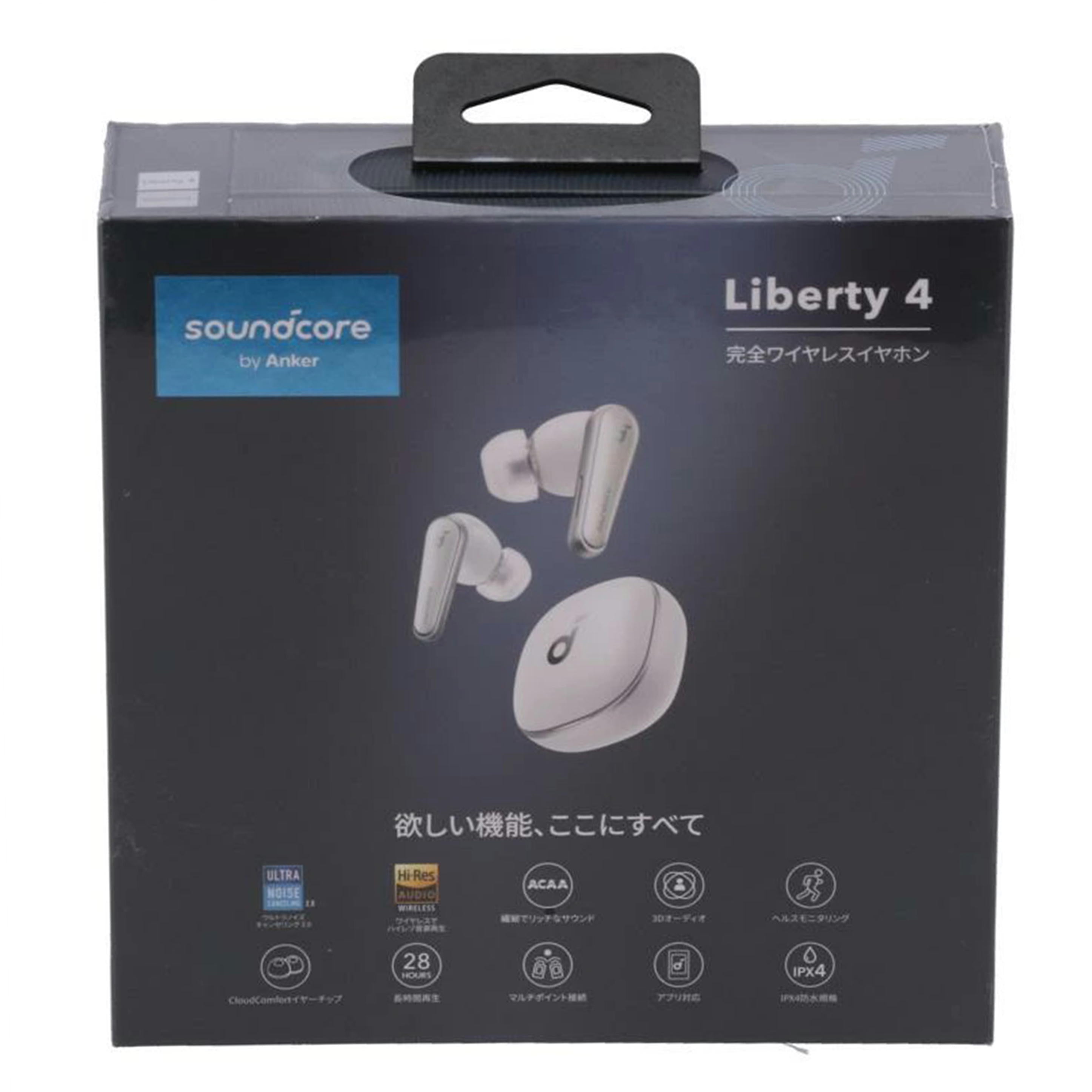 ANKER アンカー /ワイヤレスイヤホン未使用/Soundcore Liberty 4/A3953N21//ACJYU40F03400212/Sランク/77