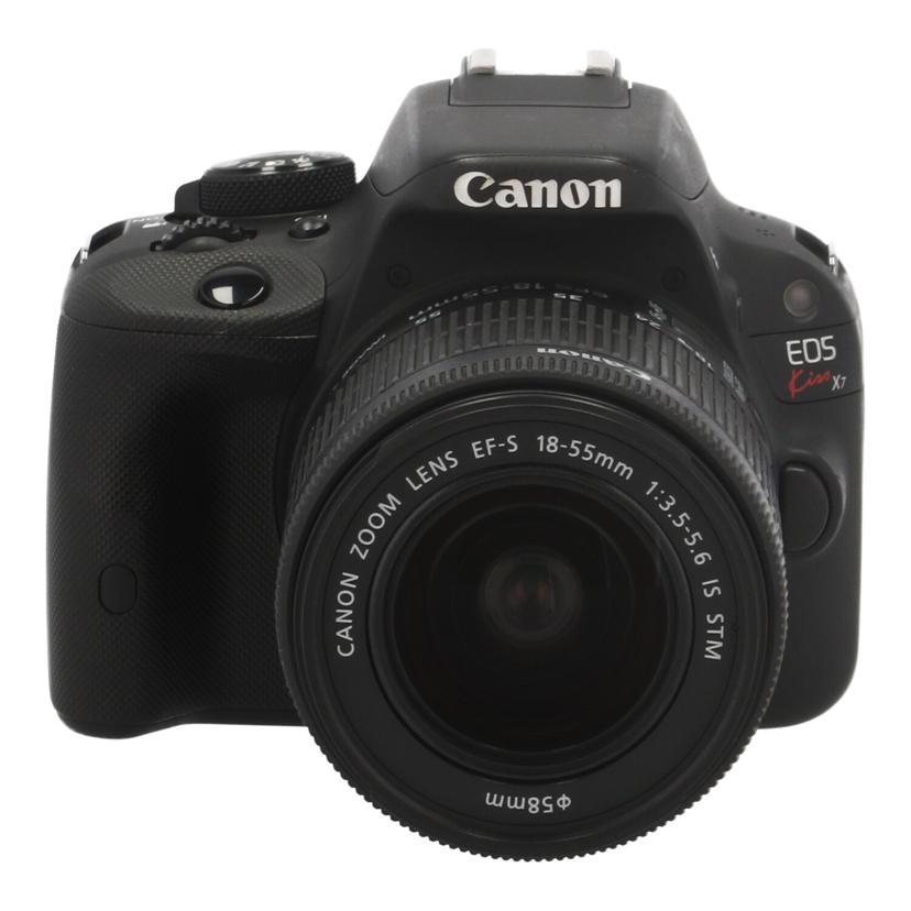 Canon キヤノン /デジタル一眼ダブルズームキット/EOS Kiss X7 ダブルズームキット//351073026505/Bランク/19