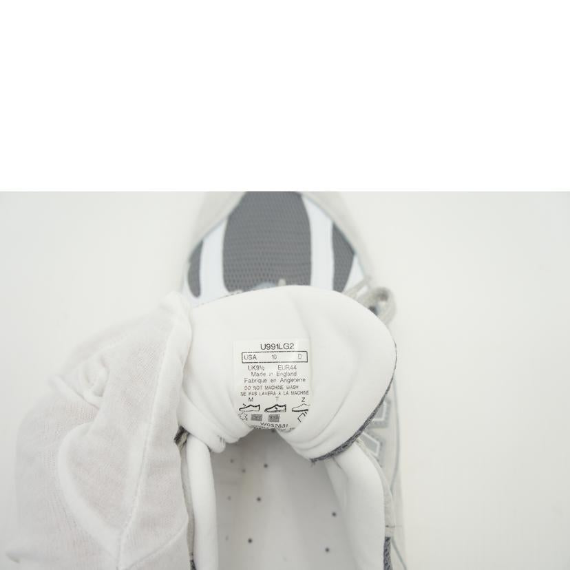 NB ニューバランス/991V2/ライトグレー/イングランド製/U991LG2//サイズ:28cm/Aランク/75