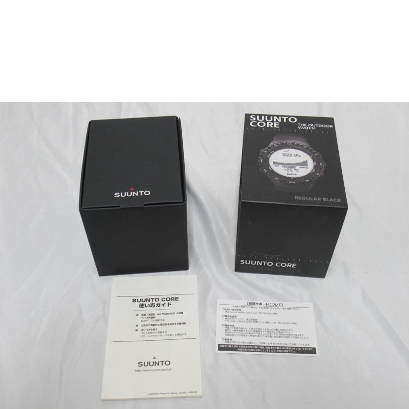 SUUNTO/メンズウォッチ/REGULAR BLACK//ABランク/63