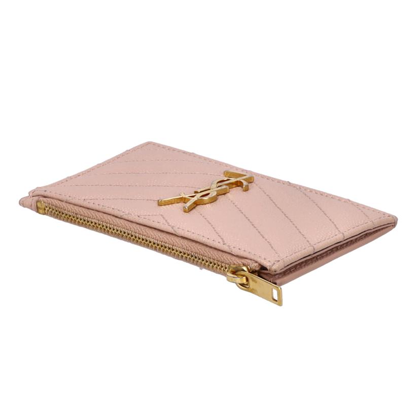 SAINT LAURENT サンローラン/モノグラムフラグメントジップカードケース/607915BOW012721//ABランク/09