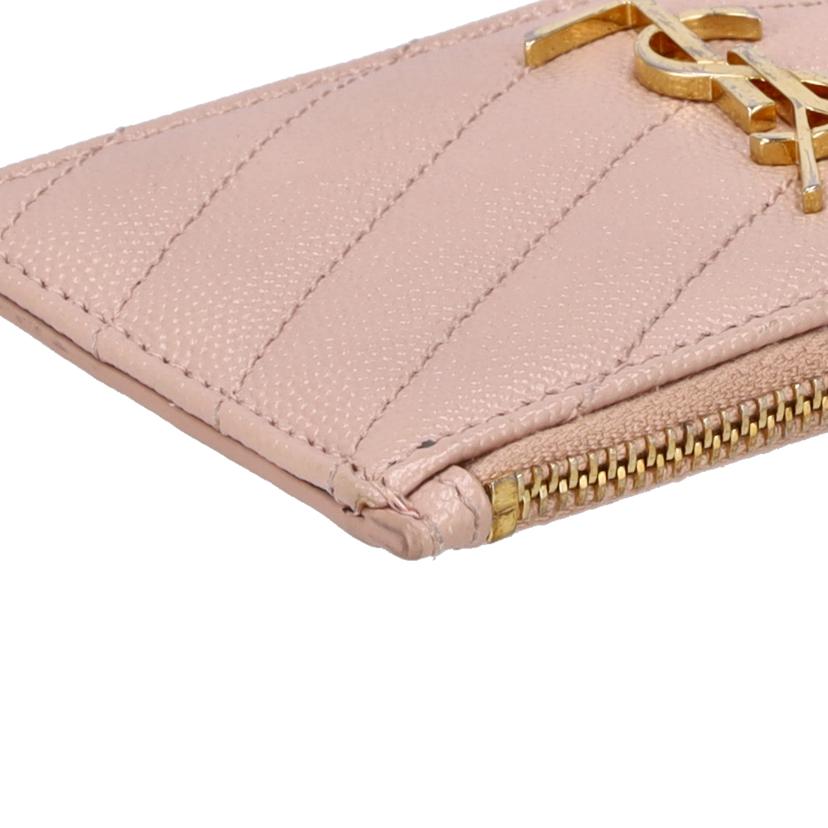 SAINT LAURENT サンローラン/モノグラムフラグメントジップカードケース/607915BOW012721//ABランク/09