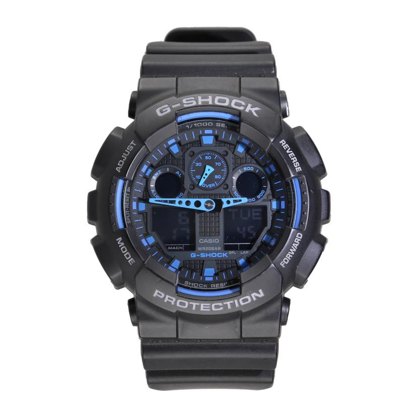 CASIO カシオ/G-SHOCK/デジアナウォッチ/クォーツ/GA-100-1A2DR//508*/ABランク/18