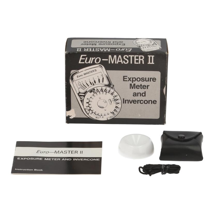 Euro-MASTER ユーロマスター/露出計/ユーロマスターII/Euro-MASTER II//54522/Bランク/62