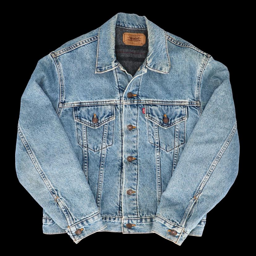 LIVIS リーバイス/USA製/70505/デニムジャケット/トラッカージャケット/裏地ブランケット/サイズ40//ABランク/88