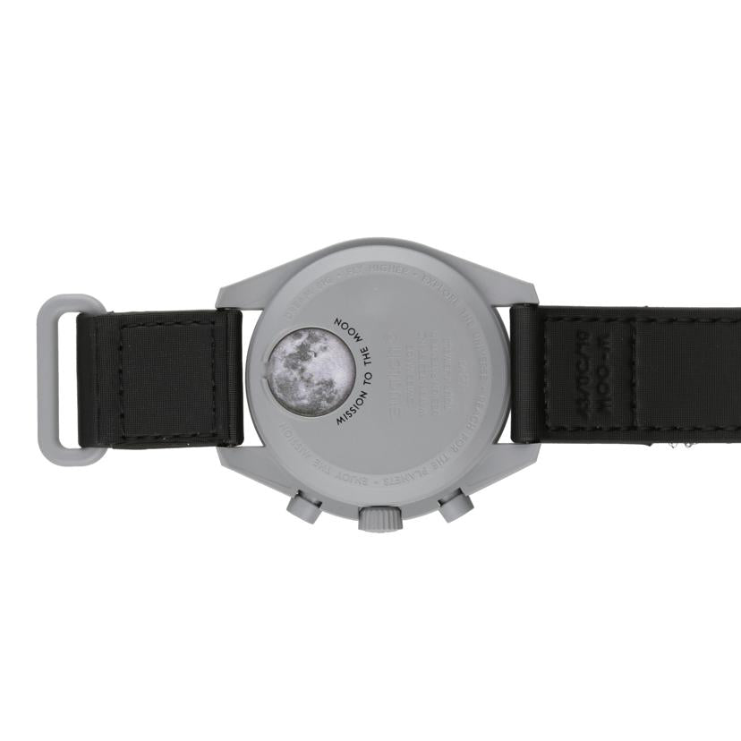 OMEGA×Swatch OMEGA×Swatch/ムーンウォッチ/MISSION OF THE MOON/クォーツ/S033M100//Aランク/75