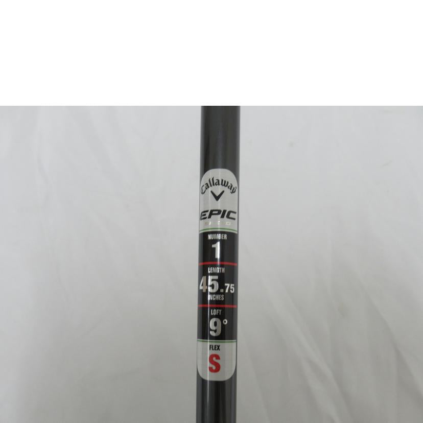 Callaway/1W/キャロウェイ・EPIC SPEED/EPIC SPEED//Aランク/63