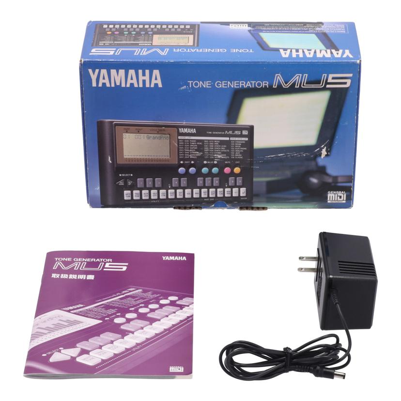YAMAHA ヤマハ/トーンジェネレータ/音源モジュール/MU5//KY01760/Bランク/75