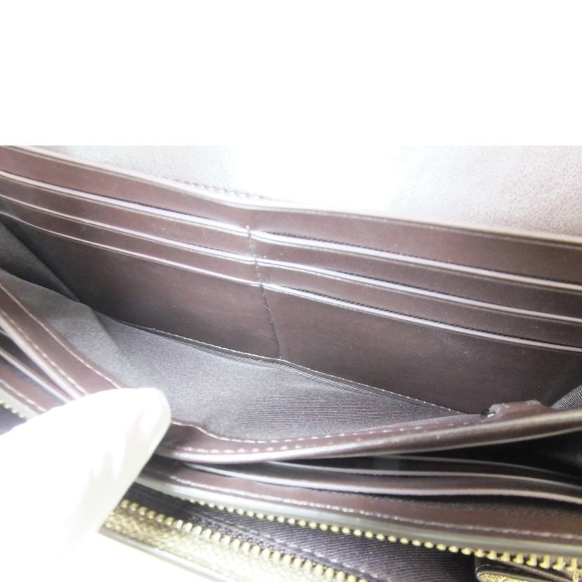 COACH コーチ/メタリックグレインレザーL字ファスナー長財布/24288//H19**/ABランク/88