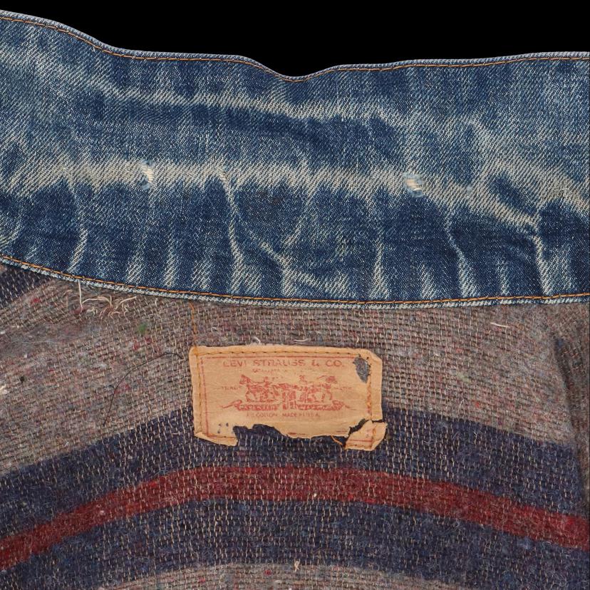 LEVI’S/70’s/71205/USA製/ヴィンテージ/裏ボタン525/BIGE/ブランケット//ABランク/69