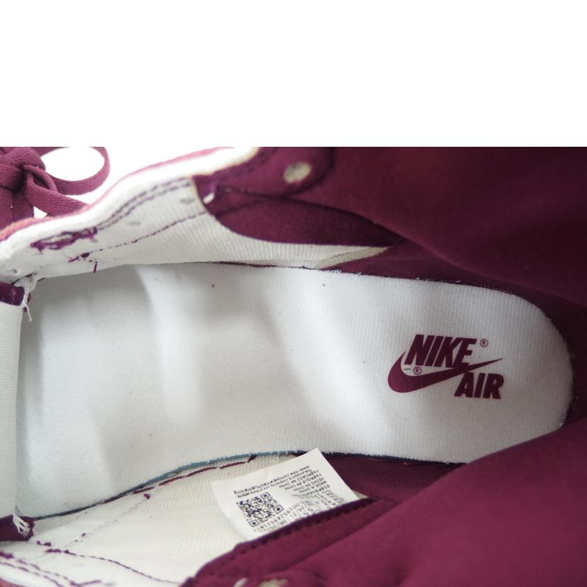 NIKE ナイキ/Nike Air Jordan 1 High OG /Bordeaux/555088-611//ABランク/82