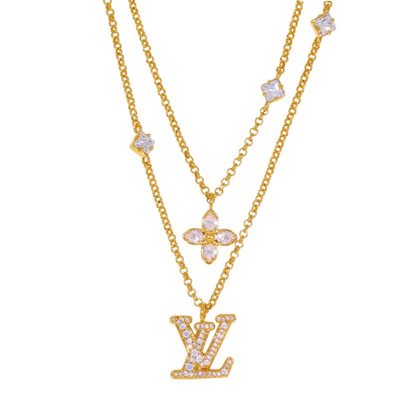 LOUIS VUITTON ルイヴィトン/レディLOUIS VUITTONネックレス 40cm/M01845//TE3***/Aランク/75