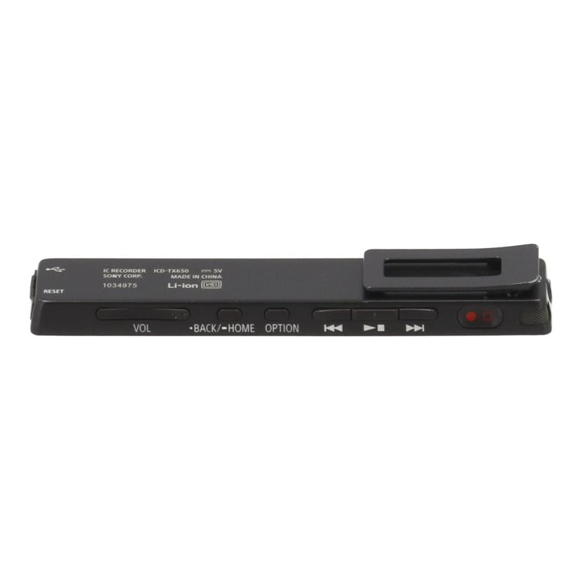 SONY ソニー /ICレコーダー/ICD-TX650//S011034975F/Bランク/62