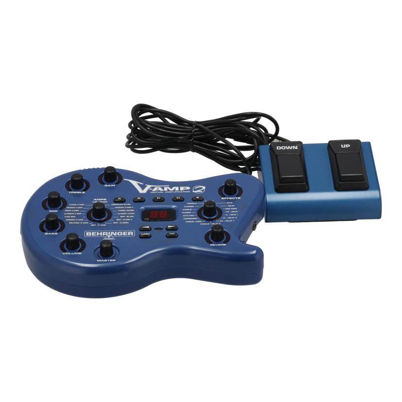 BEHRINGER ベリンガー /マルチエフェクター/ギターアンプシミュレーター/V-AMP2//N0318837153/Bランク/62