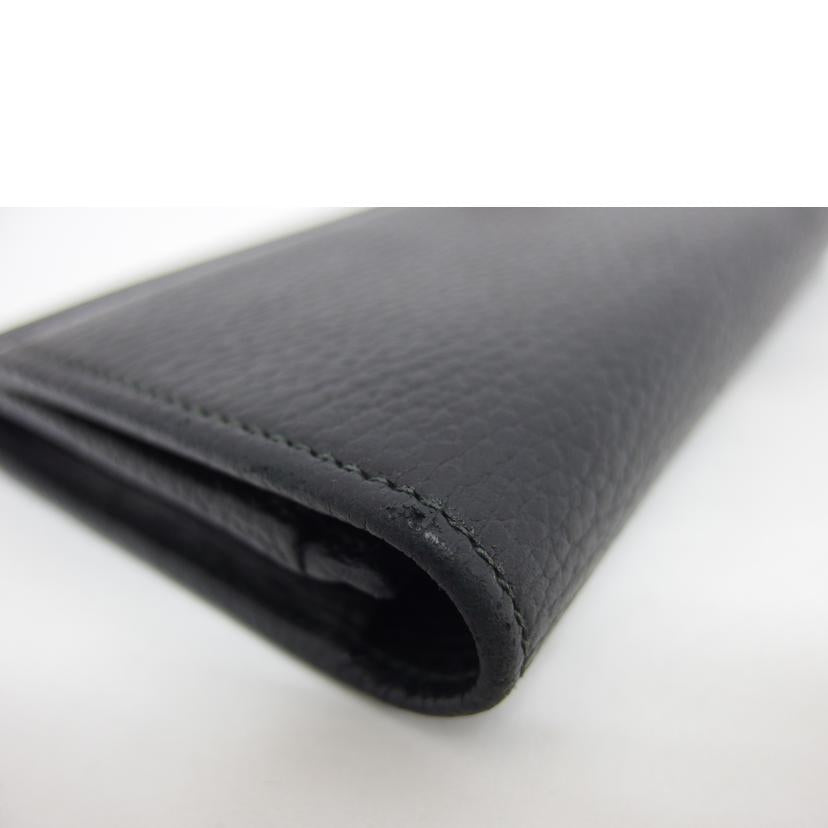 GUCCI グッチ/GGマーモント/コンチネンタルレザーウォレット/ブラック/456116//496***/ABランク/18