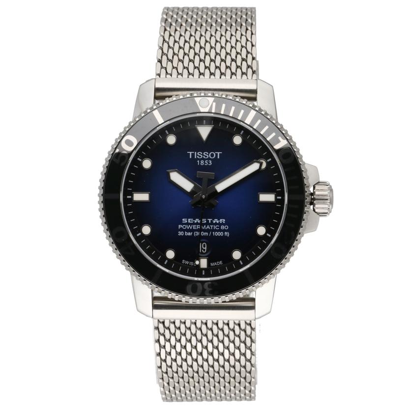 TISSOT ティソ/シーマスター1000パワーマティック80/自動巻/T120407A//Y17******/Aランク/75
