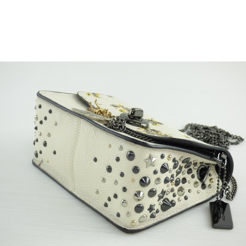 COACH コーチ/バワリークロスボディーポリッシュドペブルレザーウィズレブルチャーム/59491//C17**/ABランク/64