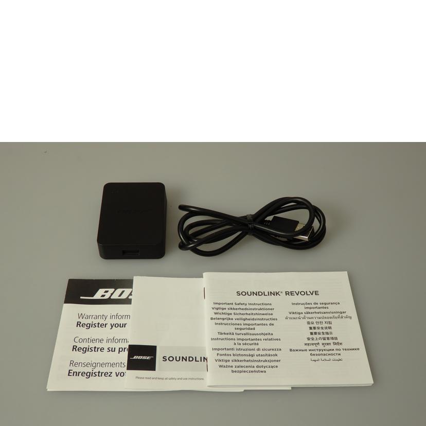 BOSE ボーズ/ワイヤレススピーカー/SOUNDLINK REVOLVE//074418972840386A4/Bランク/76