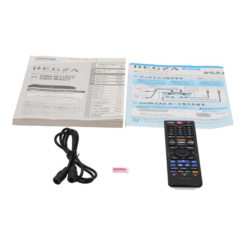 TOSHIBA 東芝 /BDレコーダー/REGZAブルーレイ/DBR-W1007//N046X05759/Bランク/24