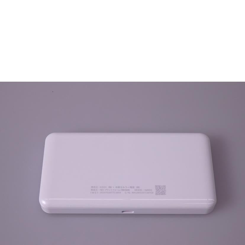 NEC エヌイーシー/モバイルWi-Fiルーター/NAR03SWU/NAR03SWU//WKUW53371387C0/Aランク/76