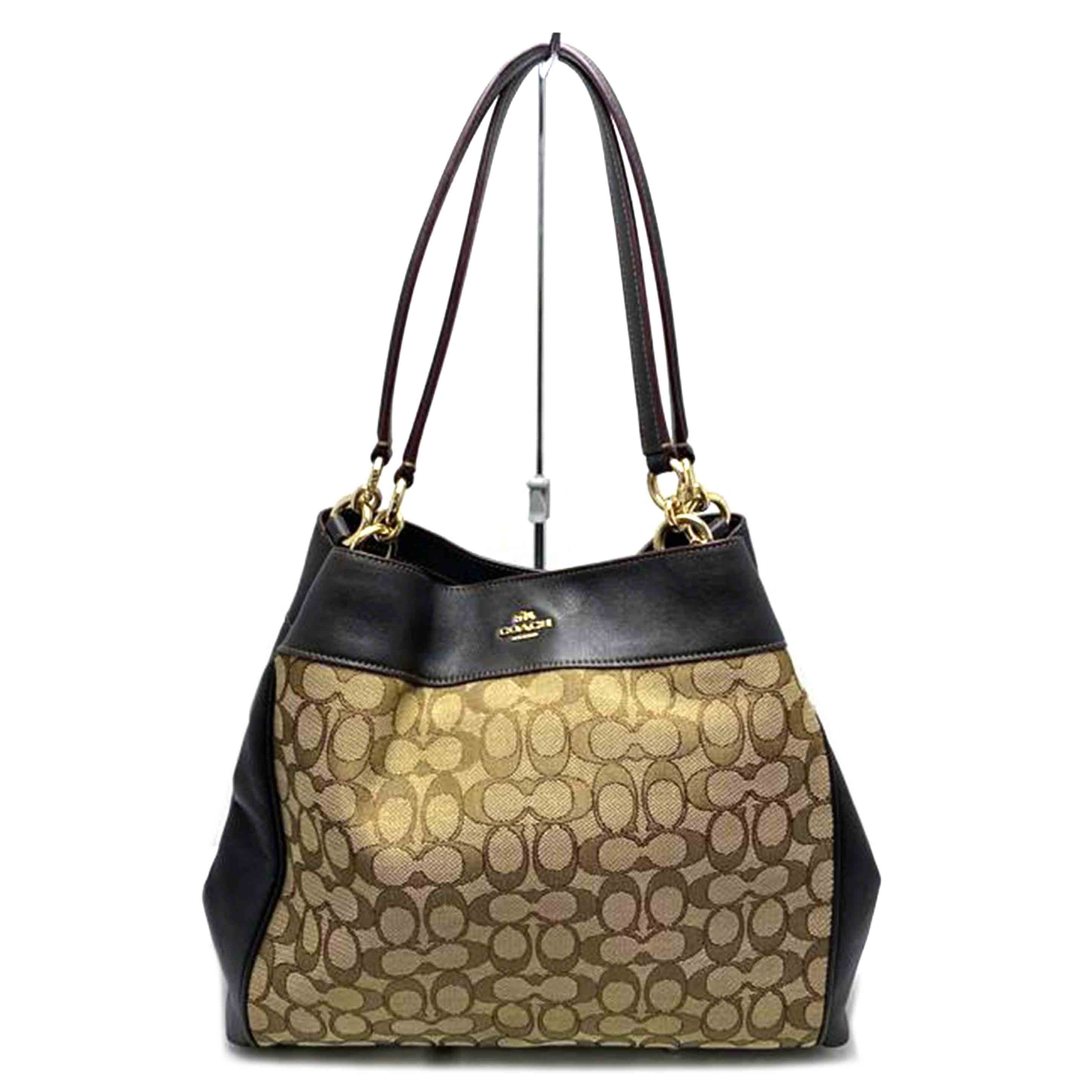 COACH コーチ/シグネチャーキャンバス トートバッグ/F57612//G17**/Bランク/52